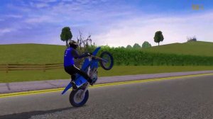 MX BIKES WHEELING YAMAHA YZ450F 2023