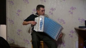 Белым снегом на гармони!