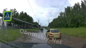 Не рассчитал силы - гидроудар двигателя в луже