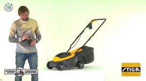 Газонокосилка аккумуляторная Stiga Collector 132 AE Kit с АКБ 4 А/ч и ЗУ обзор