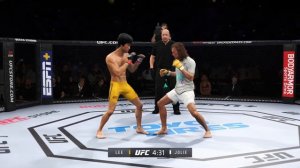 UFC4 | Bruce Lee vs Jenavele Jolie  (EA Sports UFC 4)