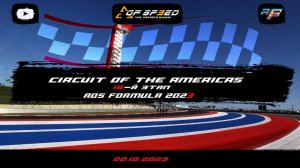 AOS Formula 2023 / rFactor2 /UNITED STATES GP Grand Prix| #aceofspeed #2023 #rfactor2 #simracing