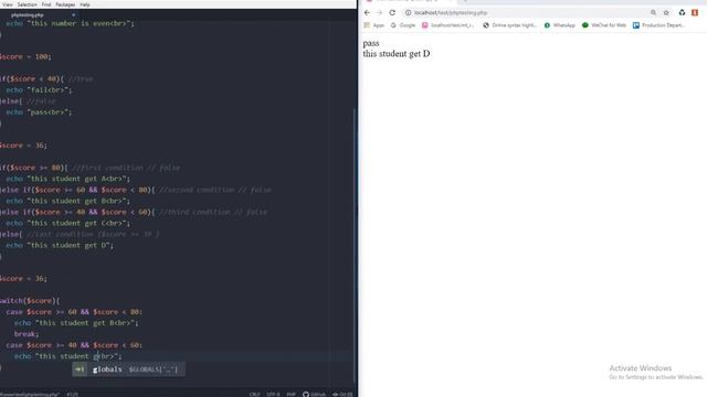 PHP 03 If Else and switch case statements | #MammothTech смотреть онлайн