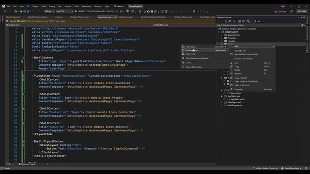Login Flow In .NET MAUI App Shell (App Shell Login Flow) смотреть онлайн