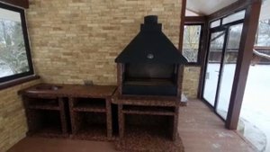 Комплекс барбекю LuxBeton | отзыв от нашего клиента