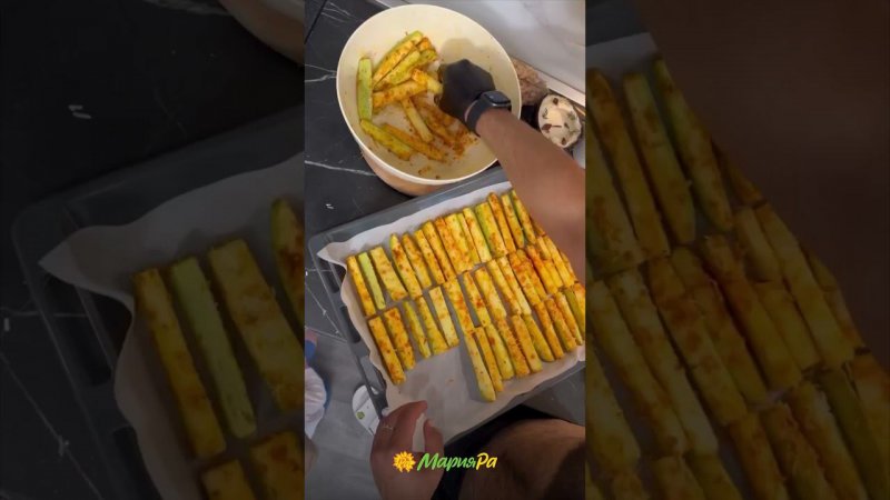 Рецепт хрустящей закуски из кабачков