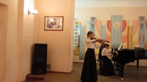 А. Боккерини “Менуэт”, исполняют Маргарита Климова (Скрипка) и Шульга Елена (фортепиано)