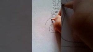 Как нарисовать Бонни из фнаф 1