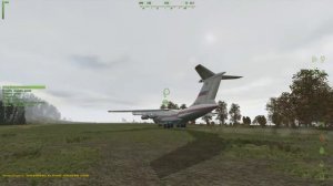 DayZ. ил 76 взлет с ВПП (Кандагар)