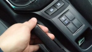 "Кожа" ручника. Toyota Fortuner. Пробег 3450км BLACKBLACK