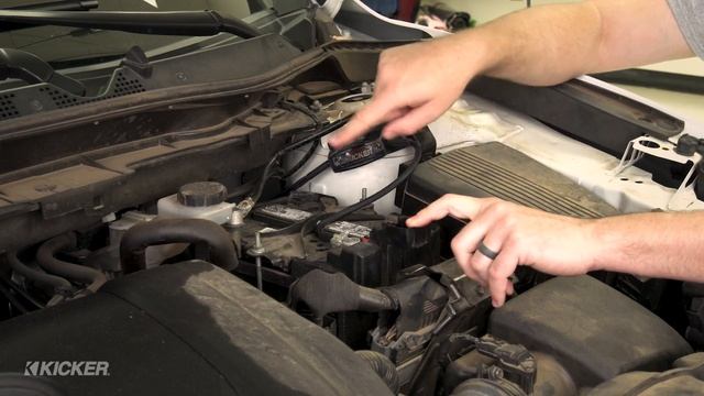 Installing the Kicker KEY500.1 Amplifier