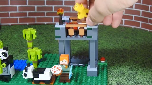 ОБЗОР I ЛЕГО МАЙНКРАФТ I Питомник Панд смотреть онлайн