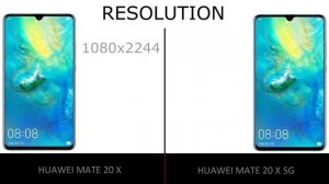 Huawei Mate 20 X vs Huawei Mate 20 X 5G