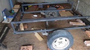 прицеп для авто, своими руками