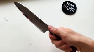 Нож Сантоку KAIJU bu Samura. Видеообзор