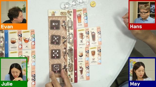 Coffee Rush Board Game Playthrough by BoardLive смотреть онлайн