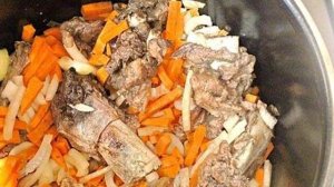 Плов с ребрышками в мультиварке