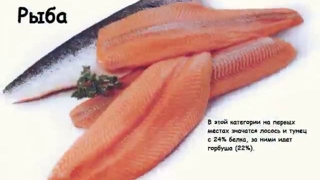 Топ 5 продуктов содержащих максимальное количество белка. смотреть онлайн