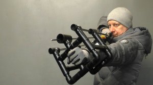 РОГАТКА ДЛЯ СТРЕЛЬБЫ СТРЕЛАМИ ИЗ ПВХ ТРУБЫ. SLINGSHOT FOR SHOOTING ARROWS