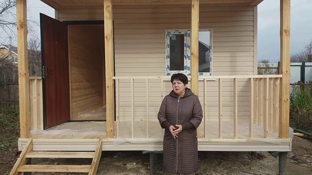 Видео отзыв о каркасной дачи на Бору, строительной компанией "Золотой ключик" смотреть онлайн
