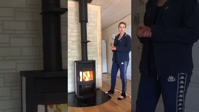 Отзыв на монтаж ⚡ печи-камина Мета Ока в СНТ Верхняя дача смотреть онлайн