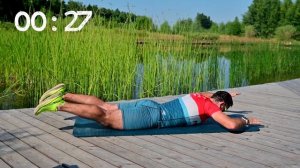 Тренировка лыжника на мышцы кора, комплекс в домашних условиях. Уровень эксперт.