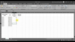 Функция Если на примере акции / Excel