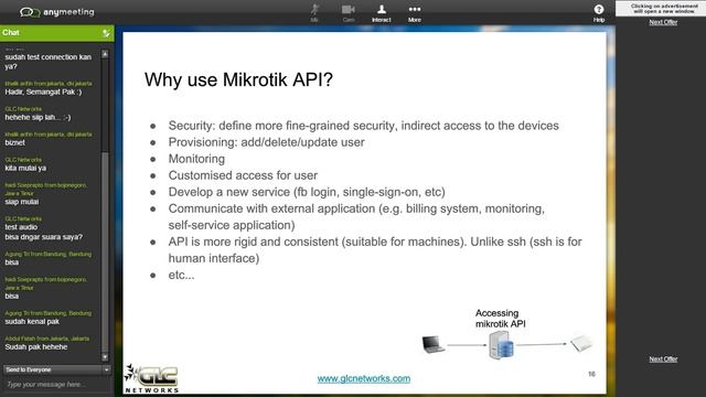 MikroTik API - GLC Networks смотреть онлайн