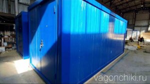 Бытовки из сэндвич панлей (подробный обзор от vagonchiki.ru)