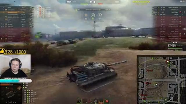 T110E3 - САМЫЕ СЛОЖНЫЕ 100% ОТМЕТКИ НА ПТ 10 WOT! Стрим World of Tanks