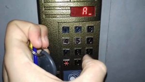 Как записать ключ на домофон VIZIT BUD-302