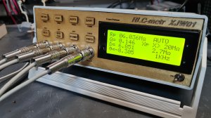 Вариант сборки прибора RLC-метр XWJ01. Kit LCR-metr.