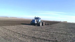 Культивация ХТЗ т150к культиватором КПЭ-5.5