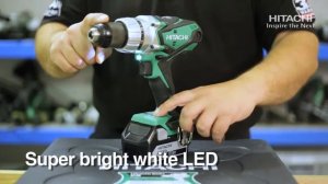 Hitachi - DV18DSDL 18V Combi Drill With 2 x 5.0Ah Li-Ion Batteries