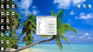 Что делать если на Рабочем Столе все файлы стали в 1-го формата?