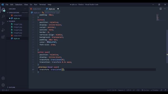Create Flexbox Image Slider With HTML, CSS & Javascript | CSS Image Slider