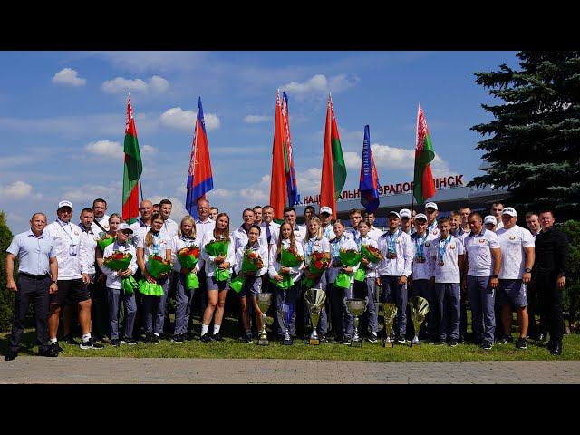 Участники чемпионатов мира среди юношей и девушек по пожарному спорту вернулись в Беларусь (2024)