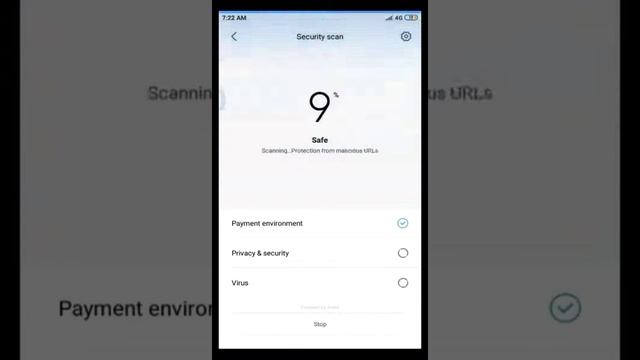 Mi 4a official Antivirus scanner