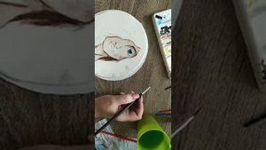 Рисуем портрет на мастике