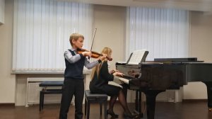 Ковганко Николай 10 лет. Г. Венявский Мазурка