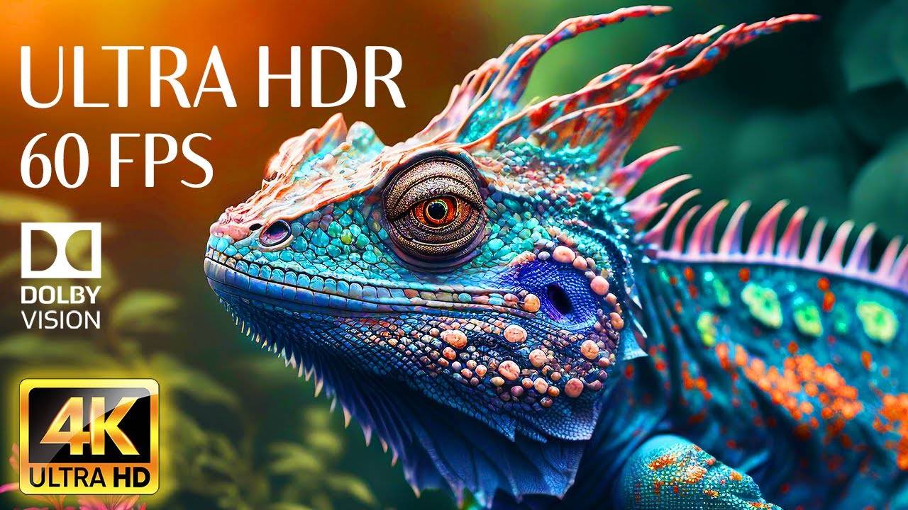 THE MOST BEAUTIFUL 4K HDR 60FPS DOLBY VISION · With Calming Music