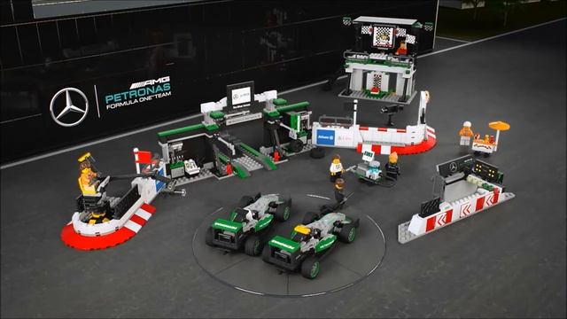 Smyths Toys - LEGO Speed Champions MERCEDES AMG PETRONAS F1 Team 75883 смотреть онлайн
