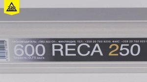 Уровень пузырьковый MITAX RECA 250 600мм