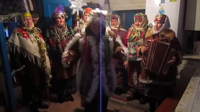 Поздравление на старый Новый Год. Обычай водить козу. смотреть онлайн