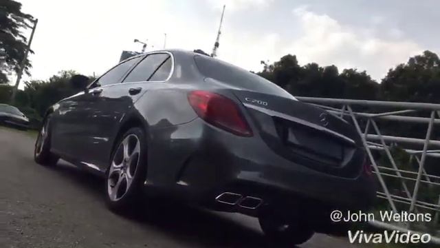 Mercedes Benz C Class W205 Convert AMG C63 alike Body kit смотреть онлайн