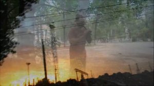 А над городом туман