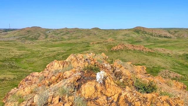 Скалы и природа рядом с Медногорском, Кувандыкский район