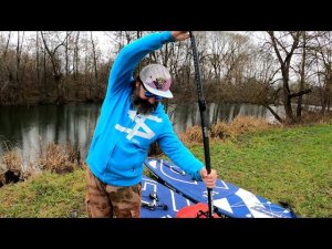 Как отрегулировать длину весла для SUP прогулок