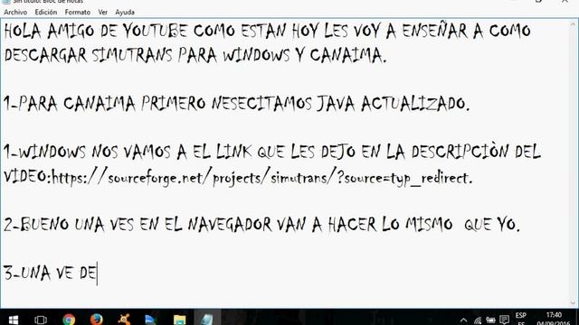 COMO DESCARGAR SIMUTRANS ACTUALIZADO PARA CANAIMA Y WINDOWS смотреть онлайн