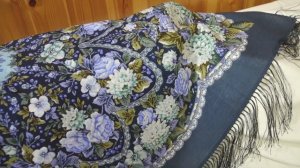 Павловопосадские платки: Восходящее солнце. Четыре колорита.